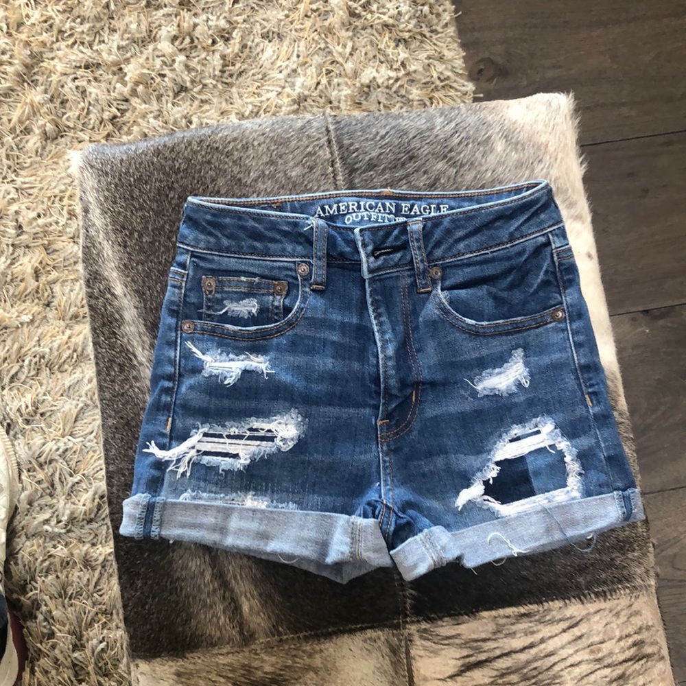 American eagle shorts double zero
